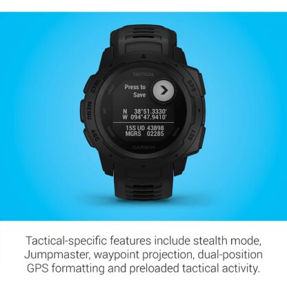 Garmin Instinct Tactical, Rugged GPS Watch