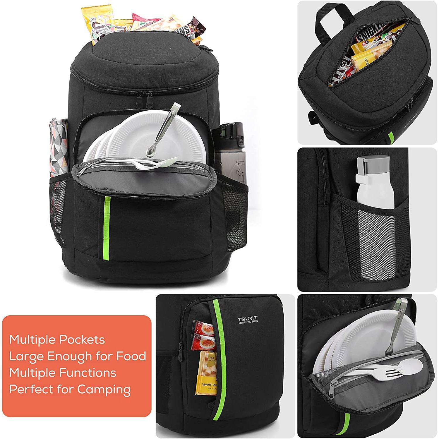 Cooler Backpack 30 Cans Lightweight Insulated