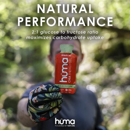 Huma Chia Energy Gel, Variety Pack