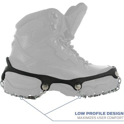 Yaktrax Diamond Grip All-Surface Traction Cleats for Walking on Ice and Snow