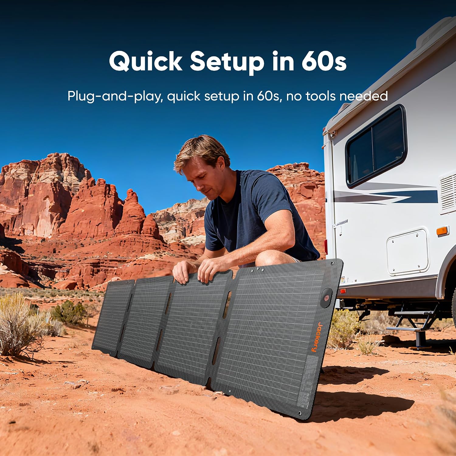 Jackery SolarSaga 100W Air Solar Panel