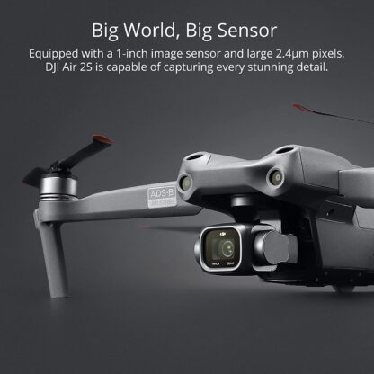 DJI Air 2S - Drone Quadcopter UAV with 3-Axis Gimbal Camera, 5.4K Video, 1-Inch CMOS Sensor