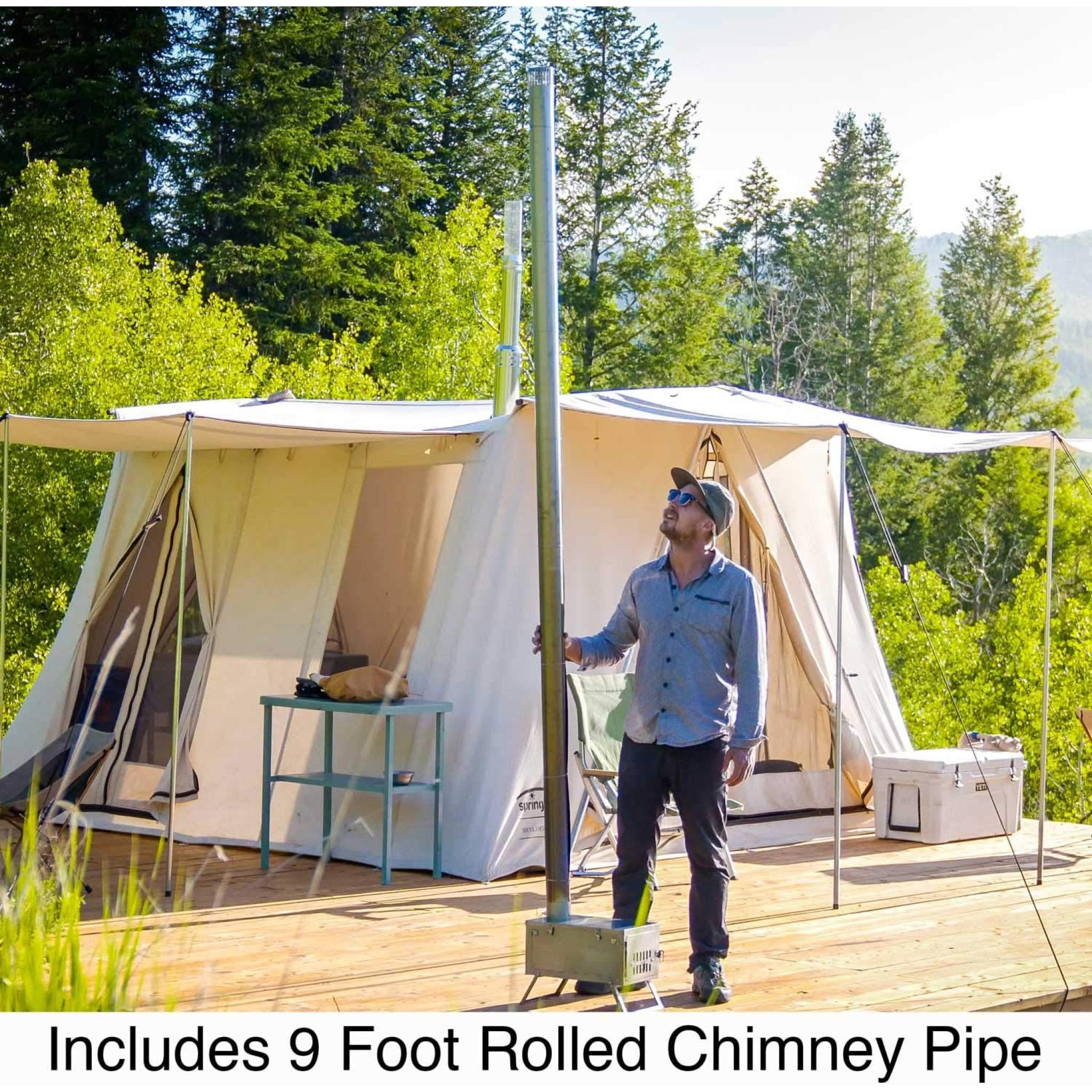 Winnerwell Fastfold Titanium Tent Stove | HalifaxTrails