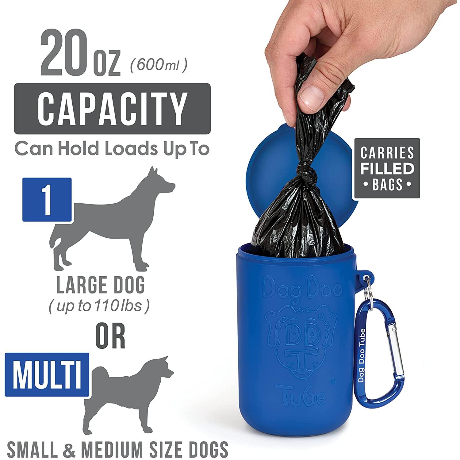 Doo Doo Tube Filled Dog Waste Bag Holder