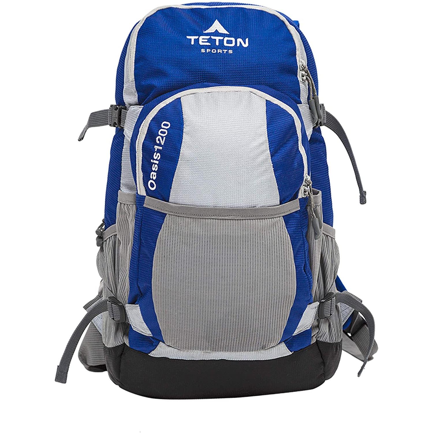 TETON Sports Oasis 1200 Hydration Pack; Free 3-Liter Hydration Bladder; Backpacking, Hiking, Running, Cycling, and Climbing