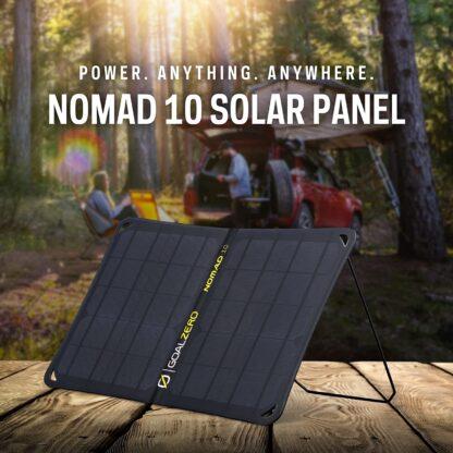 Goal Zero Nomad 10, Foldable Monocrystalline 10 Watt Solar Panel