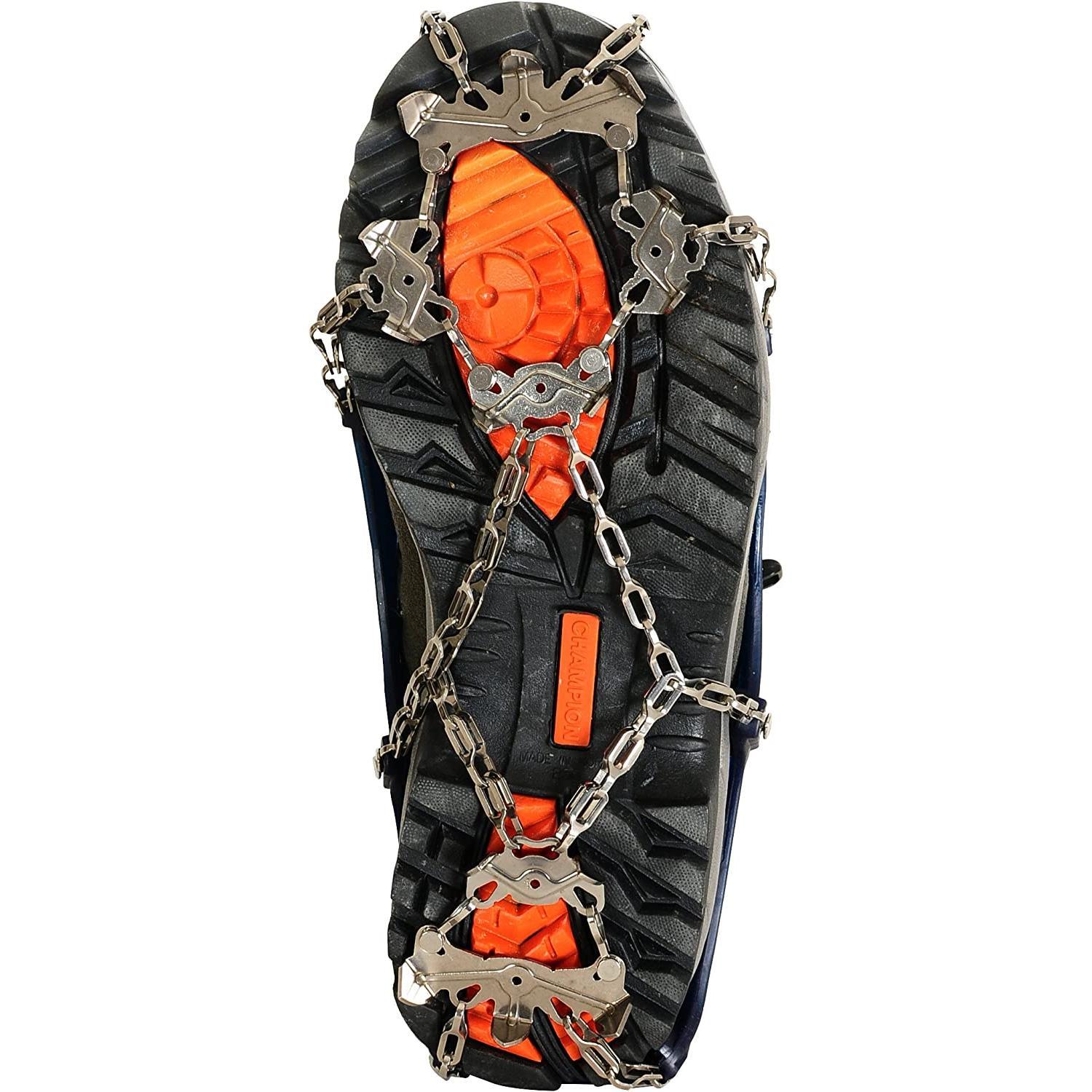 Yatta Life Trail Spikes Crampons for Trail Running, Hiking, Ice Fishing and Climbing