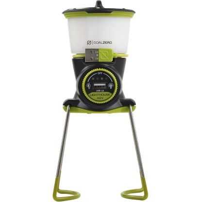Goal Zero Lighthouse Mini Core Lantern, Small Solar-Powered and USB Lantern for Camping and Emergency Use