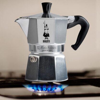 BIALETTI Moka Express 6-Cup Aluminum Stovetop Espresso Maker