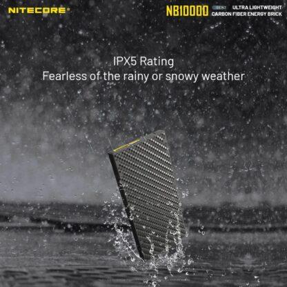 Nitecore NB10000 GEN 2 Ultra-Slim 10000mAh Quick-Charge Power Bank with USB and USB-C Dual Outputs