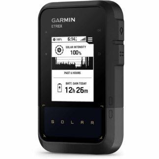 Garmin eTrex® Solar, GPS Handheld Navigator, Unlimited Battery Life, Water Resistant