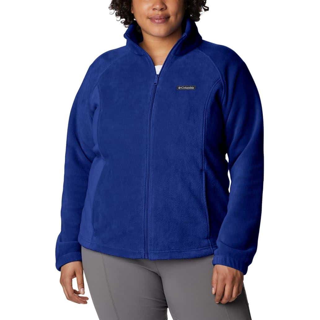 thumbnail interactive-video image 1 of Columbia Women's Benton Springs Full Zip Fleece - Soft Warm Jacket For Outdoor Activities 1 of 10