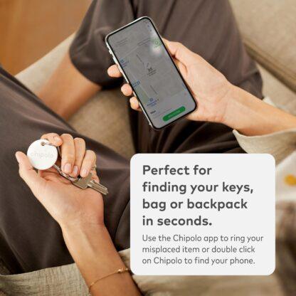 Chipolo ONE - 1 Pack - Key Finder, Bluetooth Tracker