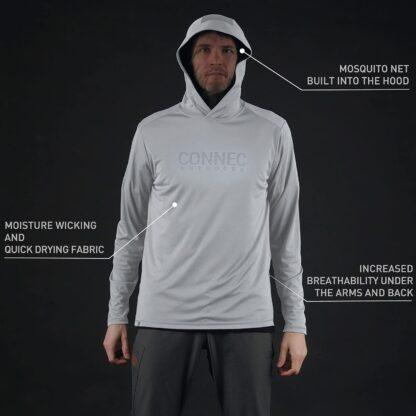 CONNEC LT Draft Mosquito Net Hoodie