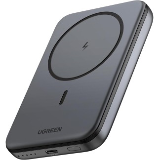 10000mAh PD 20W Magnetic Battery Pack Power Bank for iPhone, 7.5W Wireless Portable Charger with Magsafe