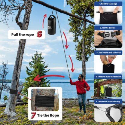 Ultralight Bear Bag Hanging System