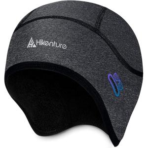 HIKENTURE Winter Skull Cap Helmet Liner fits Glasses Thermal Cycling Cap