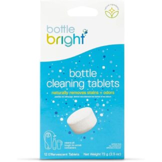 Bottle Bright Biodegradable All natural Effervescent Bottle Cleaning Tablets