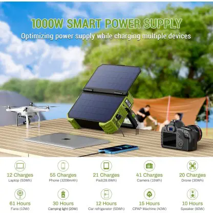 $699.99 FREE delivery June 30 - July 3. Details Deliver to Greg - Halifax B3M 3R‌ In Stock Quantity: 1 Quantity:1 Add to Cart Buy Now Ships from BLW-US Sold by BLW-US Returns Eligible for Return or Refund within 30 days of receipt Payment Secure transaction Add to Wish List Click to play video 3+ Watch BROWEY Portable Power Station 1000W with Built-in Solar Panel