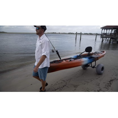 Wilderness Systems Heavy Duty Kayak Cart | Inflatable Beach Wheels