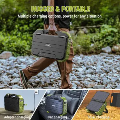 $699.99 FREE delivery June 30 - July 3. Details Deliver to Greg - Halifax B3M 3R‌ In Stock Quantity: 1 Quantity:1 Add to Cart Buy Now Ships from BLW-US Sold by BLW-US Returns Eligible for Return or Refund within 30 days of receipt Payment Secure transaction Add to Wish List Click to play video 3+ Watch BROWEY Portable Power Station 1000W with Built-in Solar Panel