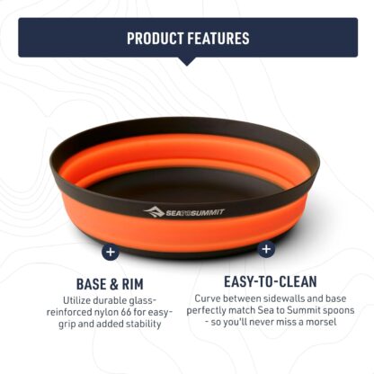 Sea to Summit Frontier Ultralight Collapsible Bowl, Medium (23 fl oz)