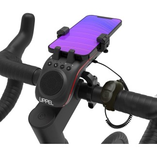 Multifunctional Bike Speaker & Phone Holder - Bicycle Headlight, Horn, Microphone & Power Bank