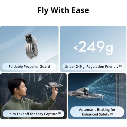 DJI Flip (RC-N3), Drone with 4K UHD Camera