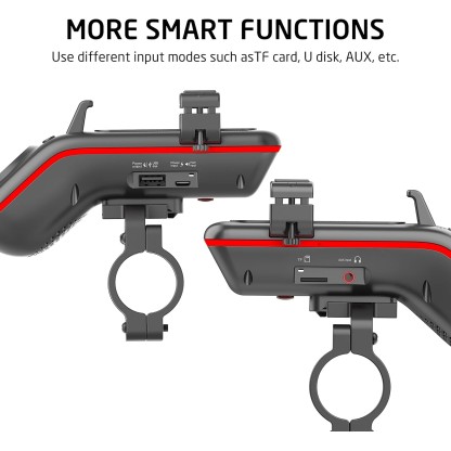 Multifunctional Bike Speaker & Phone Holder - Bicycle Headlight, Horn, Microphone & Power Bank