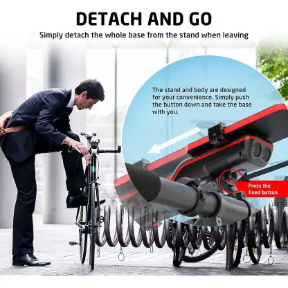 Multifunctional Bike Speaker & Phone Holder - Bicycle Headlight, Horn, Microphone & Power Bank