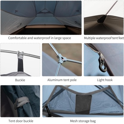 Naturehike Cloud Up 3 Person Lightweight Tent