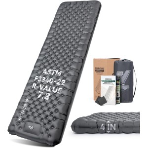 Hikenture 7.3 R-Value Insulated Sleeping Pad