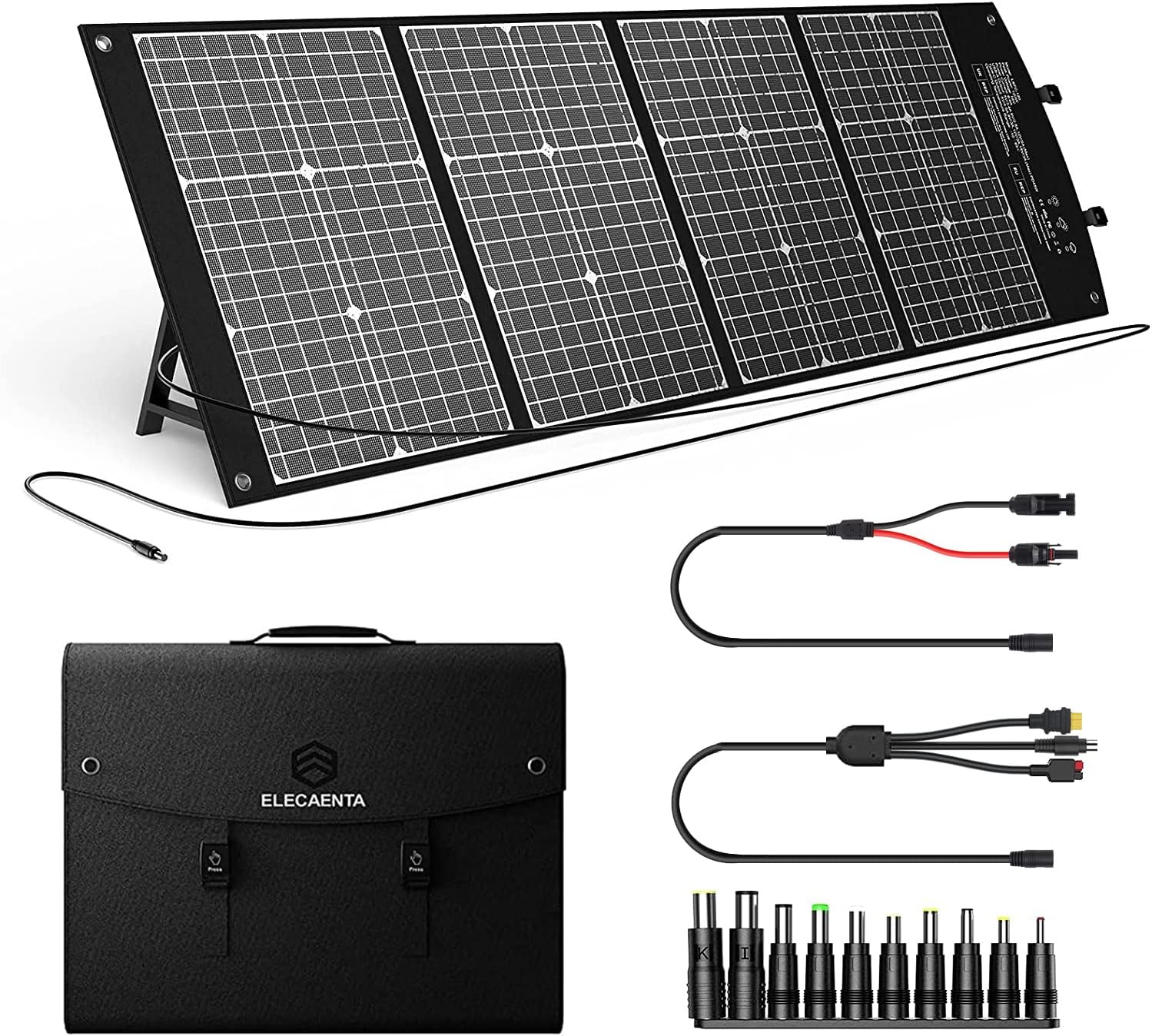 120W Portable Solar Panel for Power Station Generator