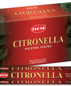 Citronella Lemon-Grass Aroma Incense Sticks (120 Sticks)