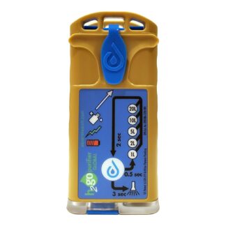 H2gO® Global Water Purifier, 2.5 mg/L, for Backpacking, Camping, Military, Survival, and Preps. Virtually Unlimited Water Treatment and Disinfection.