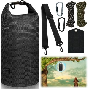 Bear Bag Hanging Kit, 10L Waterproof Bear Bags for Food Backpacking Camping