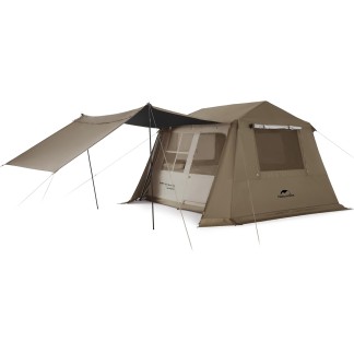 Naturehike Camping Tent, Instant Tent Family Cabin Tent for 4 Person