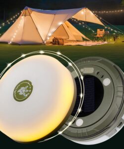Solar Camping String Lights: 4 in 1 Camping Fairy Light