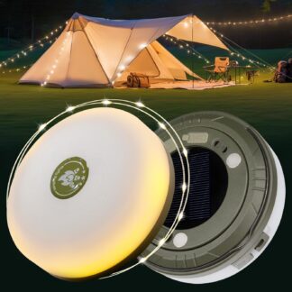 Solar Camping String Lights: 4 in 1 Camping Fairy Light