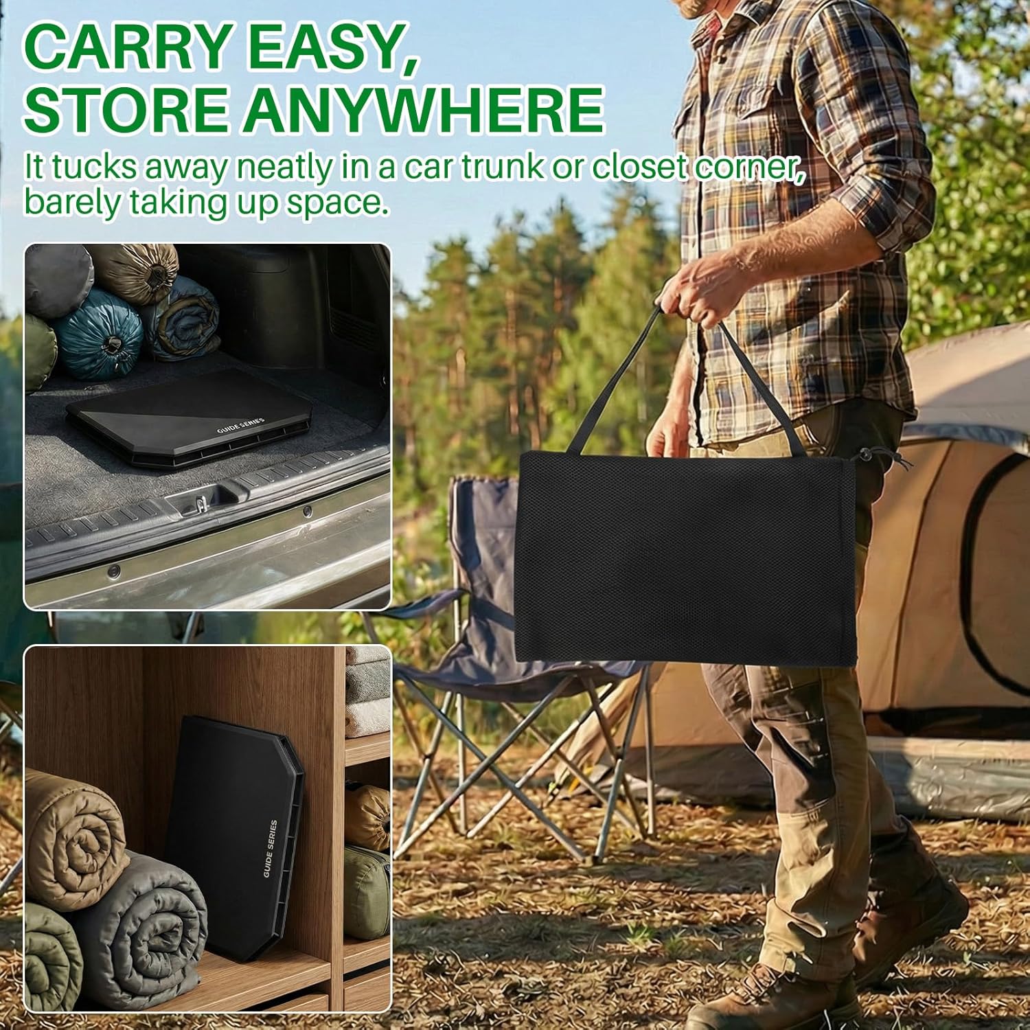 TOPCHANCES Folding Outdoor Camping Table,Ultralight Aluminum Camping Side Table,Portable Beach Table Roll Up Camping Table with Carrying Bag for Camping Beach Picnic Grilling Hiking FishingTravel