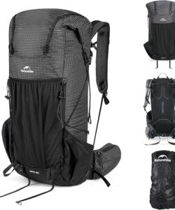 Naturehike 45L/60L Rock 2.0 Upgraded Internal Frame Hiking Ultralight Backpack