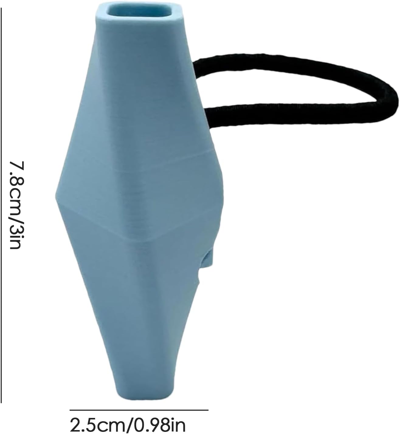 Flower Vase for Handlebars Removable Silicone Geometric Design Bike Vase