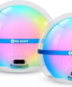 OLIGHT Sphere C 2 Pack Portable LED Lights RGB Dimmable