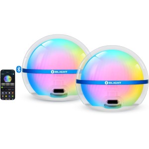 OLIGHT Sphere C 2 Pack Portable LED Lights RGB Dimmable