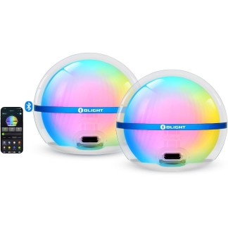 OLIGHT Sphere C 2 Pack Portable LED Lights RGB Dimmable