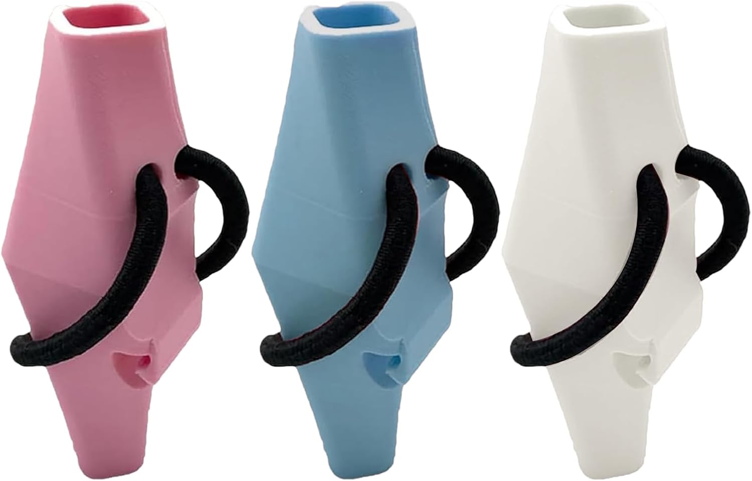 Flower Vase for Handlebars Removable Silicone Geometric Design Bike Vase