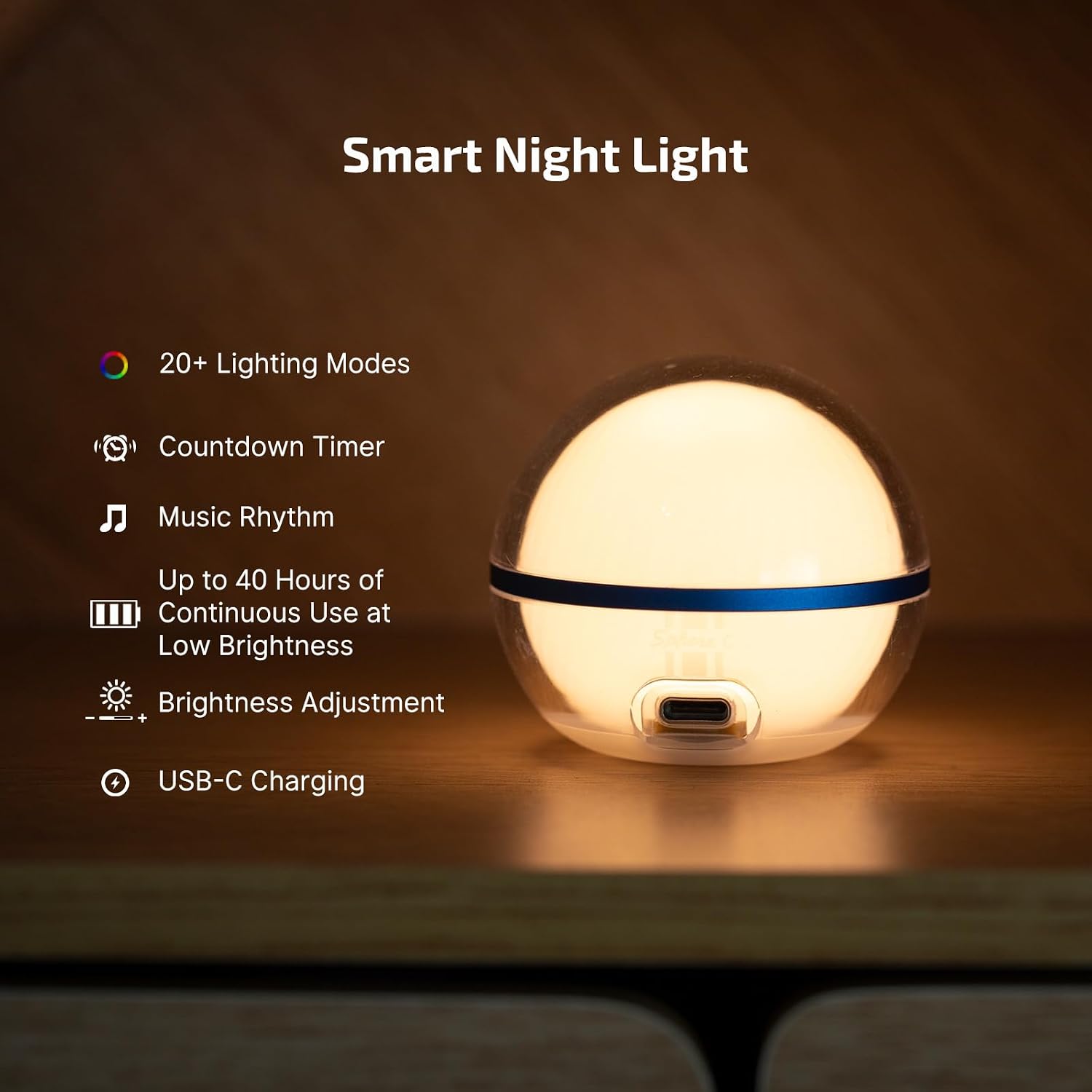 OLIGHT Sphere C 2 Pack Portable LED Lights RGB Dimmable