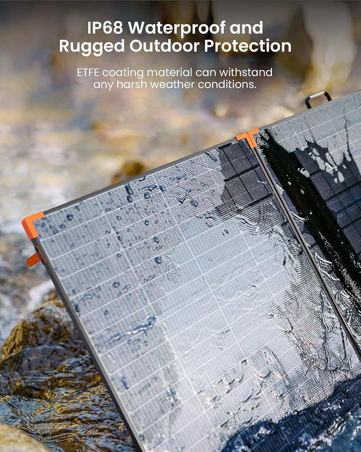 ZOUPW 450W Portable Solar Panel N-Type 16BB for Power Station